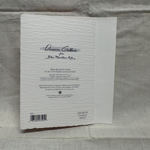 Blue Mountain Arts Cards Lot of 8 Watercolor Poetry - Picture 9 of 16